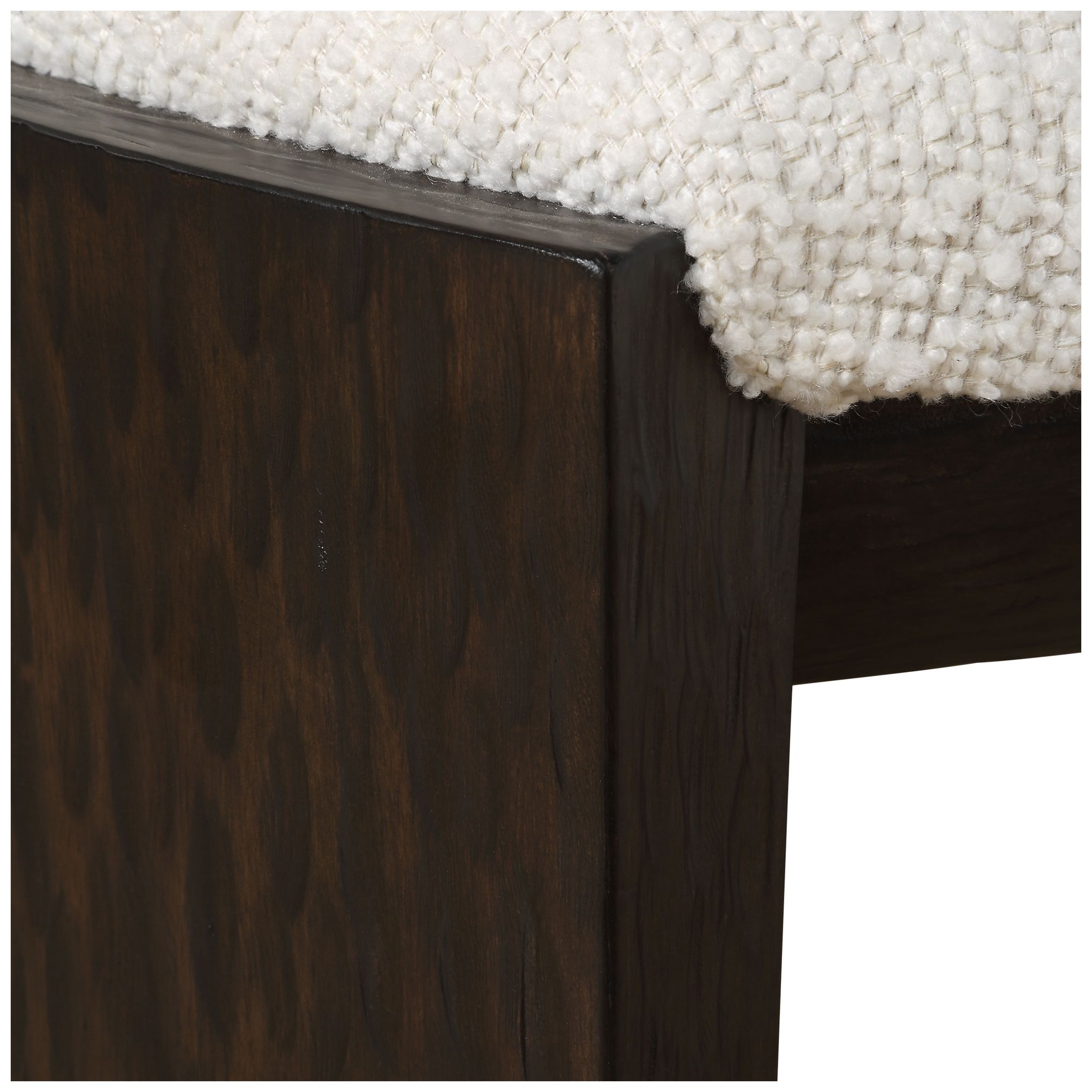 Image 7 Uttermost Port 18" High Walnut Small Bench more views