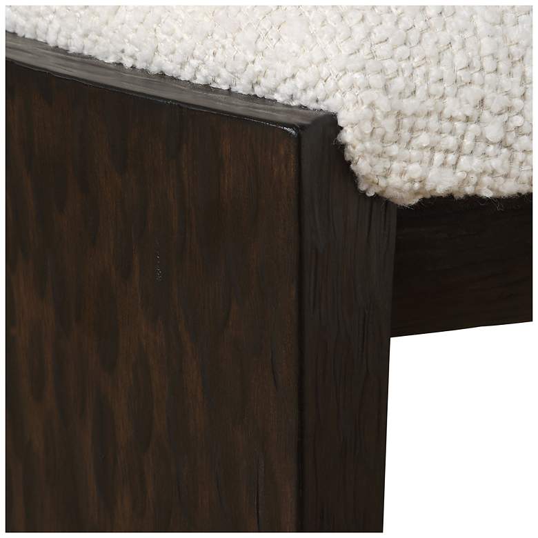 Image 7 Uttermost Port 18" High Walnut Small Bench more views