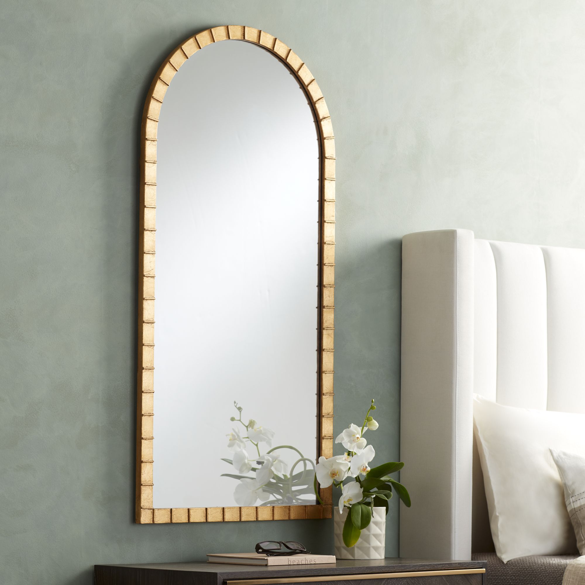 Arched Gold outlet Mirror