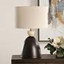 3_Uttermost Procida 24 1/2" High Dark Bronze Table Lamp more views