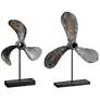 2_Uttermost Propeller 2-Piece Nautical Boat Sculpture Set