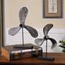 1_Uttermost Propeller 2-Piece Nautical Boat Sculpture Set