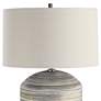 Uttermost Prospect 22" Blue Brown and White Accent Table Lamp