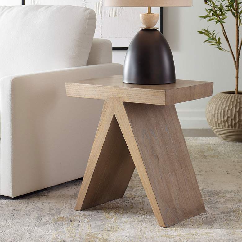 Image 1 Uttermost Pruitt 24 1/4" High Mindi Accent Table