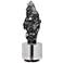 Uttermost Pyrite 12 1/4"H Platinum Silver Abstract Sculpture