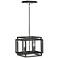 Uttermost Quadrangle Black 2-Light Mini Pendant Light