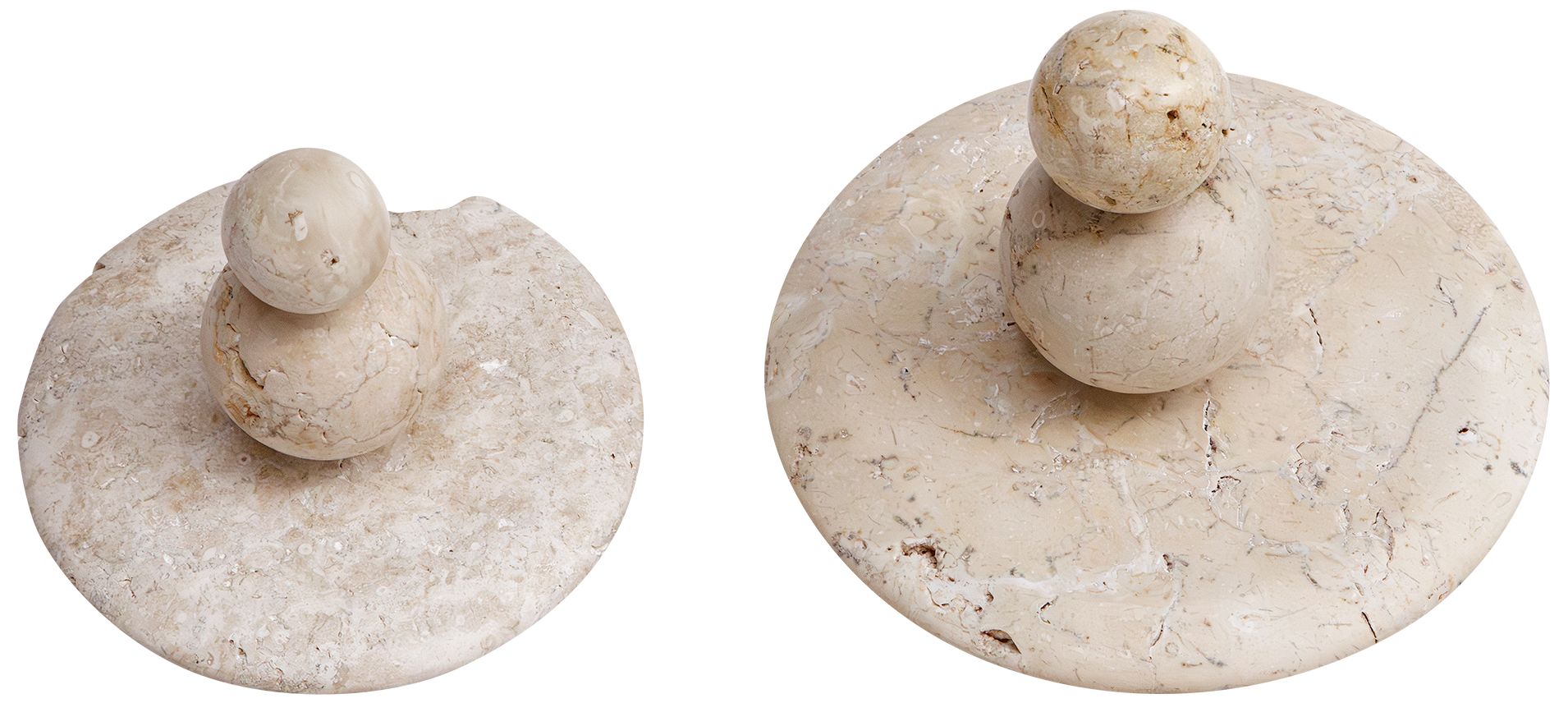 Image 5 Uttermost Quarried Natural Stone Indoor-Outdoor Set of 2 Sculptures more views