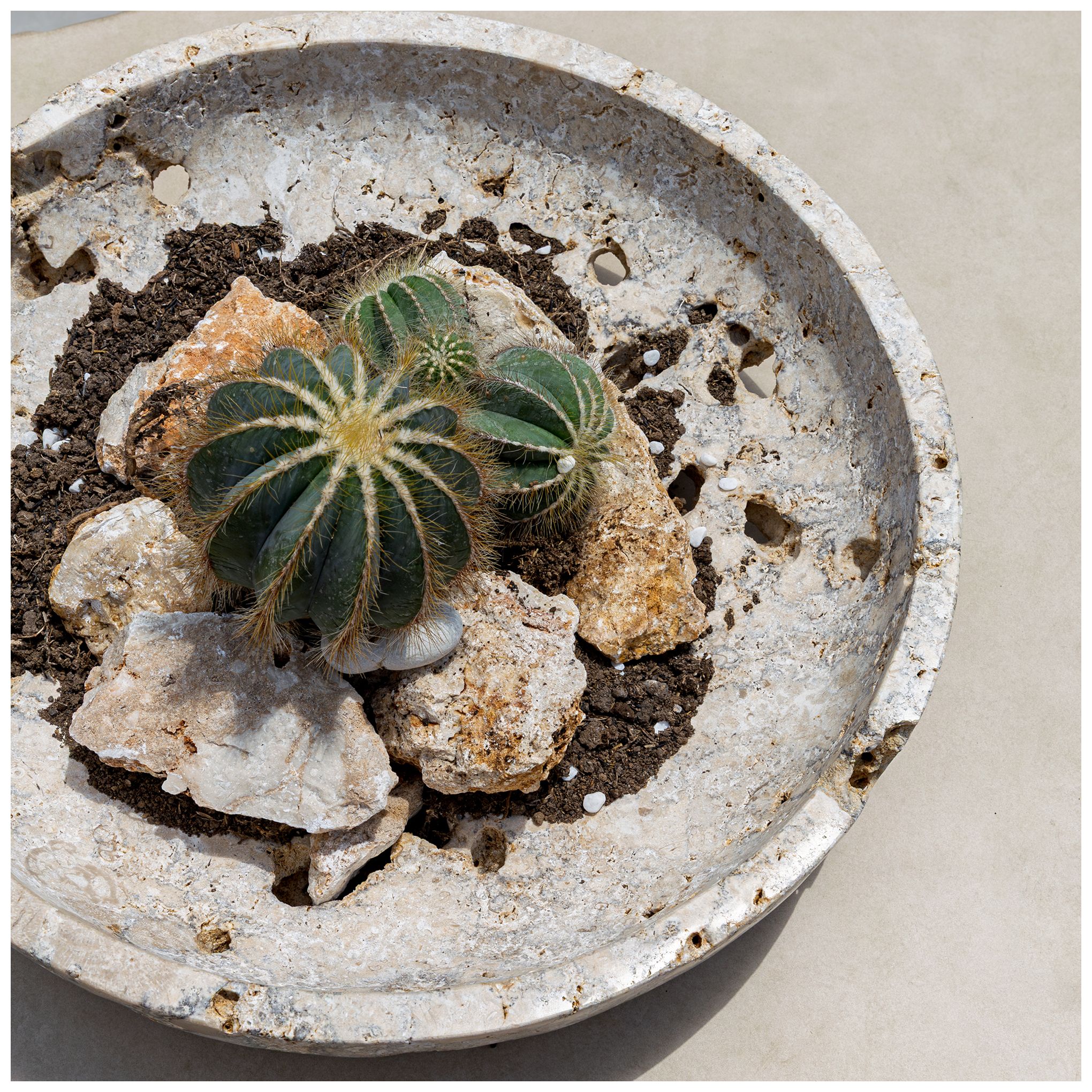 Uttermost Quarried Stone 18" Wide Indoor-Outdoor Bowl