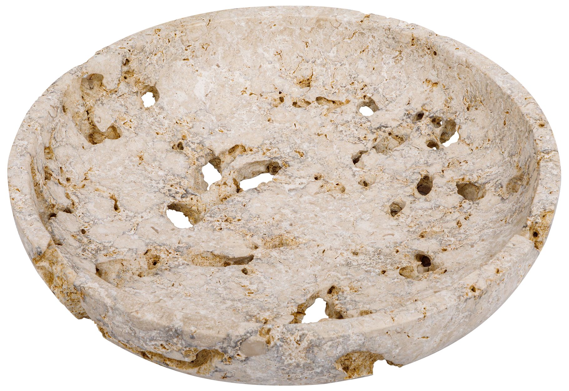 Uttermost Quarried Stone 18" Wide Indoor-Outdoor Bowl