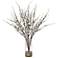 Uttermost Quince Blossoms Silk 36" High Faux Flower in Vase