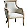 Uttermost Quintus Linen Armchair