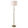 2_Uttermost Quite the Buzz Antique Brass and Ceramic Floor Lamp