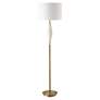 4_Uttermost Quite the Buzz Antique Brass and Ceramic Floor Lamp more views