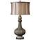 Uttermost Racimo Gray Ceramic Table Lamp