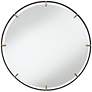 2_Uttermost Radius 34 x 34 Black and Gold Round Wall Mirror