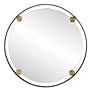 2_Uttermost Radius Bronze 42" Round Wall Mirror