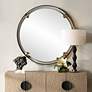 1_Uttermost Radius Bronze 42" Round Wall Mirror