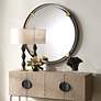 3_Uttermost Radius Bronze 42" Round Wall Mirror more views