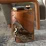 1_Uttermost Rafe 18" H x 13 1/2" W Teak Wood Accent Stool