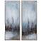 Uttermost Rainy Days 32 3/4"H 2-Piece Canvas Wall Art Set