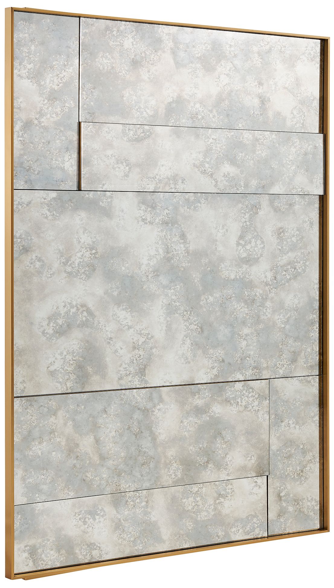 Image 4 Uttermost Rally 49 1/4" x 81 1/4" Antiqued Stainless Steel Frame Mirror more views