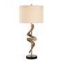 2_Uttermost Rams Horn 33 1/2" High Antique Brass Table Lamp