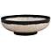 Uttermost Rastia 14" Wide Neutral Terrazzo Decorative Bowl