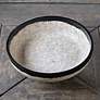 Thumbnail3 of Uttermost Rastia 14" Wide Neutral Terrazzo Decorative Bowl more views