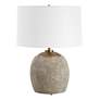 4_Uttermost Raylan 25 1/2" Modern Rubbed Brown Concrete Table Lamp more views