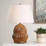 1_Uttermost Reed Aged Rattan Table Lamp