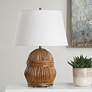 3_Uttermost Reed Aged Rattan Table Lamp more views