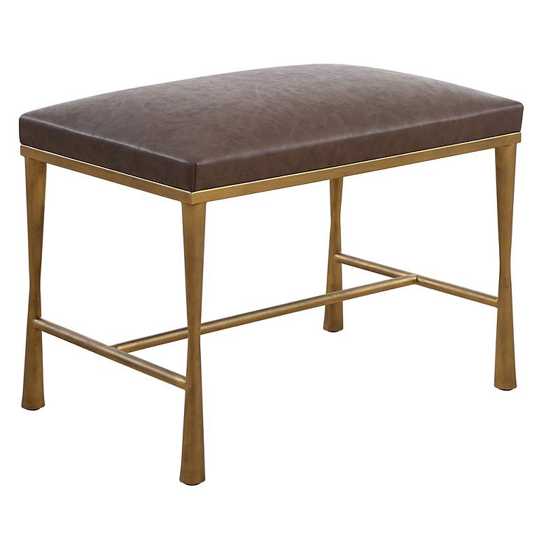 Image 4 Uttermost Reform 19" High Small Bench more views