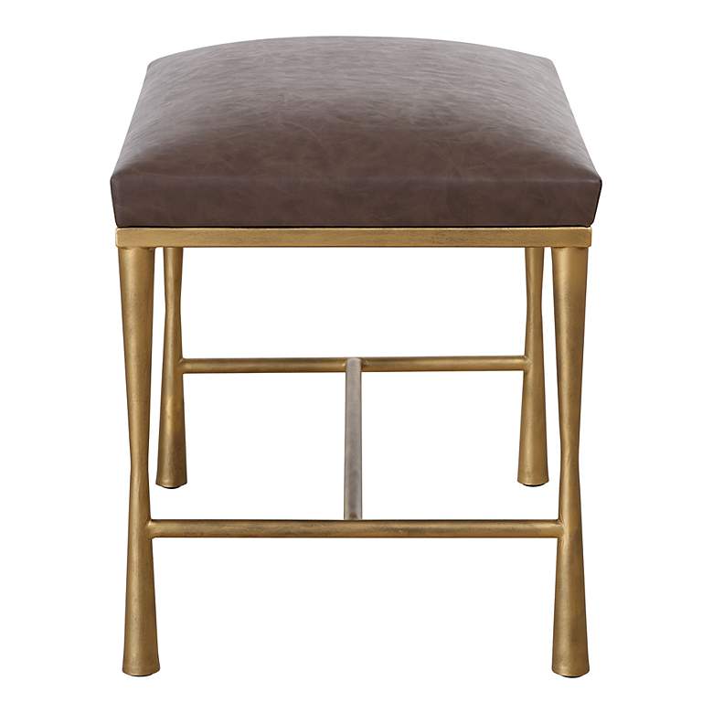 Image 5 Uttermost Reform 19" High Small Bench more views