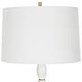 6_Uttermost Regalia 31 1/4" White Marble Beaded Table Lamp more views