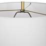 7_Uttermost Regalia 31 1/4" White Marble Beaded Table Lamp more views