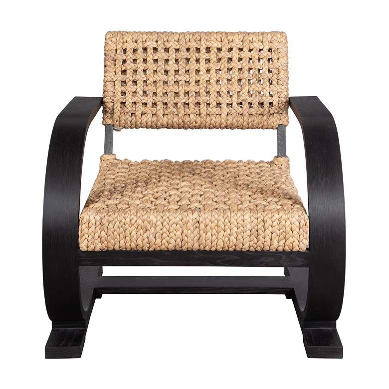 Image 2 Uttermost Rehema Black Accent Chair