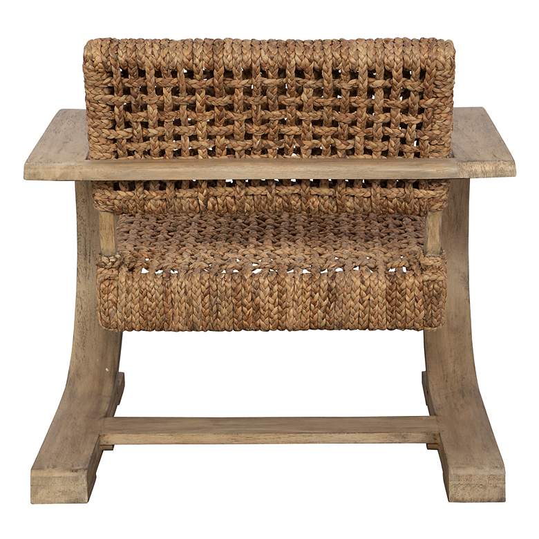 Image 5 Uttermost Rehema Driftwood Accent Chair more views