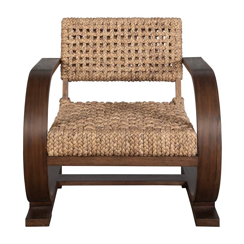 Image 2 Uttermost Rehema Walnut Accent Chair