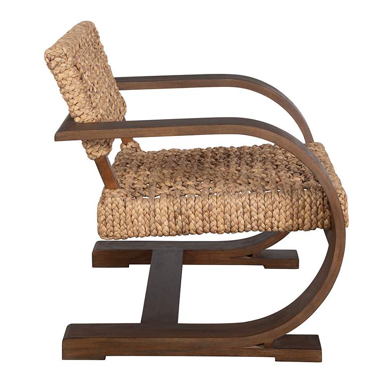 Image 4 Uttermost Rehema Walnut Accent Chair more views