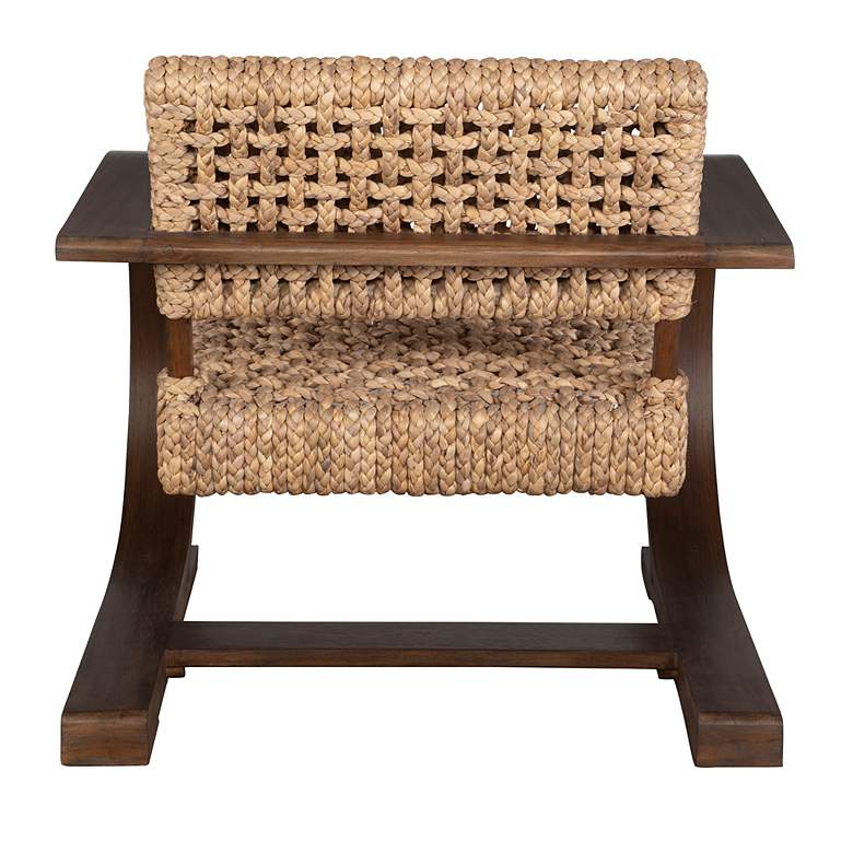 Image 5 Uttermost Rehema Walnut Accent Chair more views