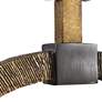 4_Uttermost Relic 26" Antiqued Gold and Black Open Ring Table Lamp more views