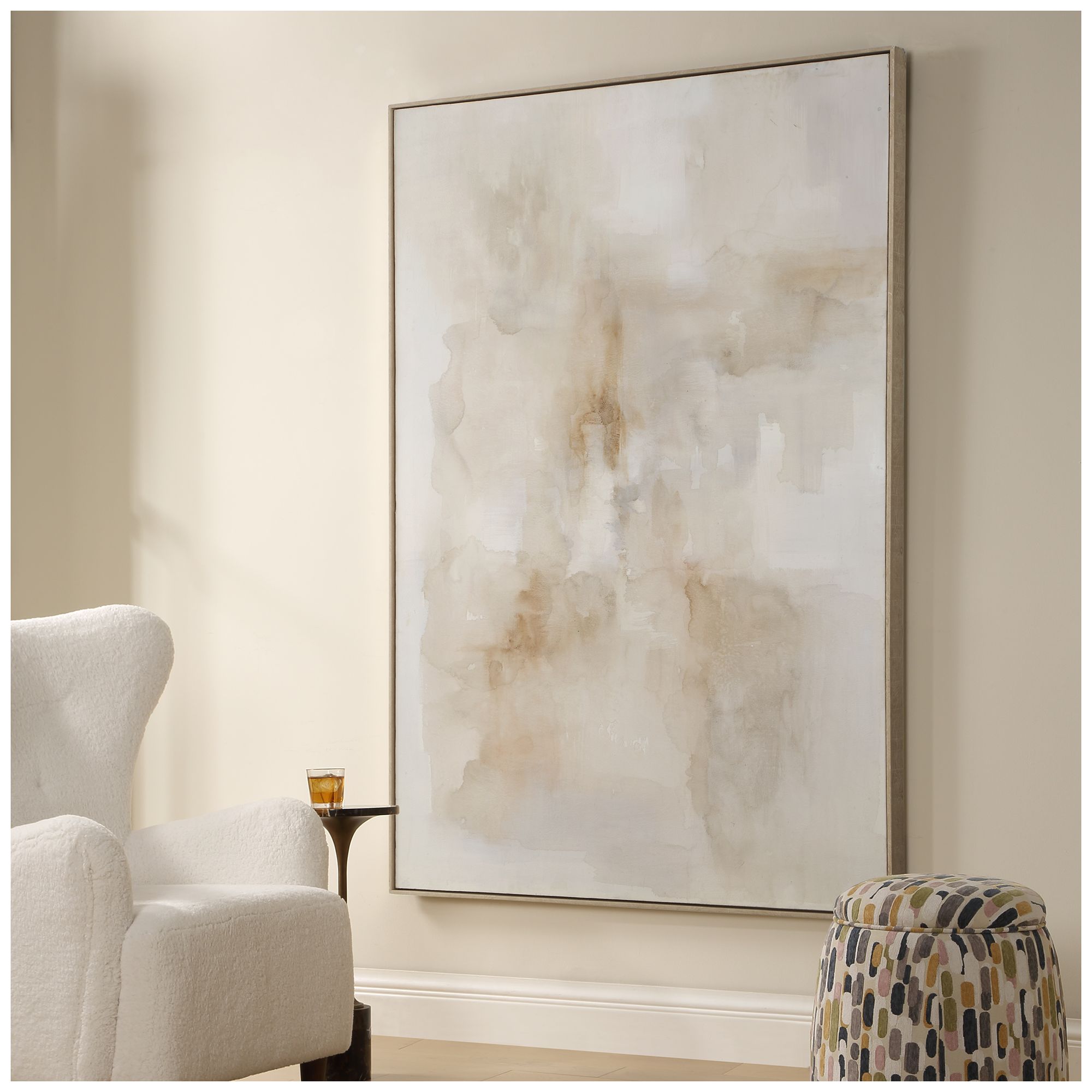 Image 3 Uttermost Remedy 73" x 49" Hand Painted Canvas Wall Art more views