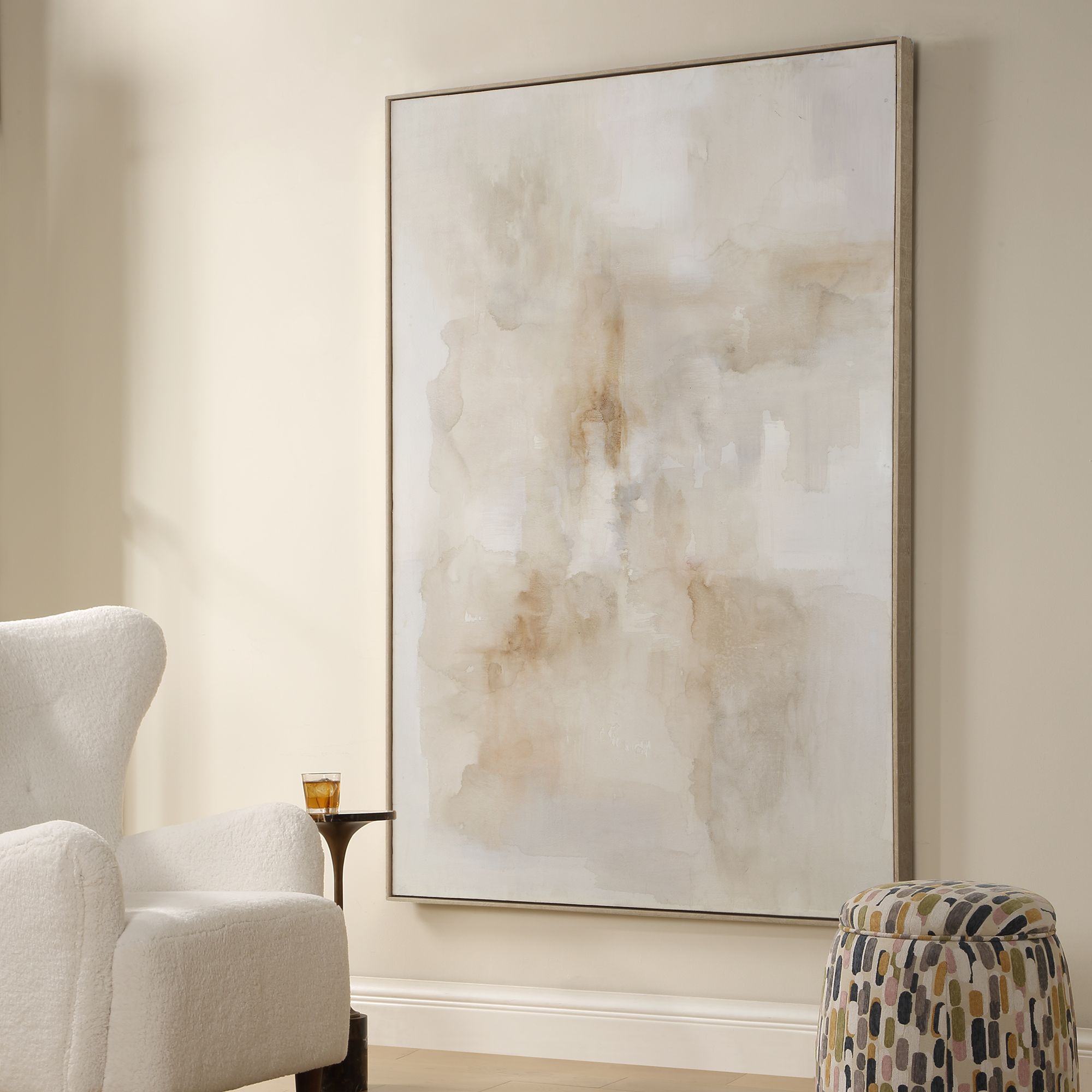 Uttermost Remedy 73" x 49" Hand Painted Canvas Wall Art