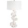 Uttermost Remnant 32" High Sculptural White Faux Stone Table Lamp
