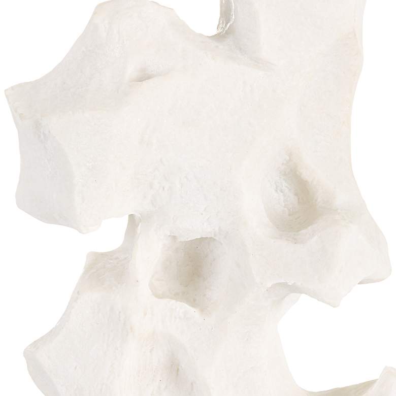 Image 4 Uttermost Remnant 32" High Sculptural White Faux Stone Table Lamp more views