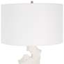 5_Uttermost Remnant 32" High Sculptural White Faux Stone Table Lamp more views