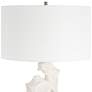Uttermost Remnant White Stone Marble Table Lamp
