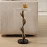 1_Uttermost Remolino 22 1/4" High Cast Iron Drink Table