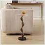 3_Uttermost Remolino 22 1/4" High Cast Iron Drink Table more views