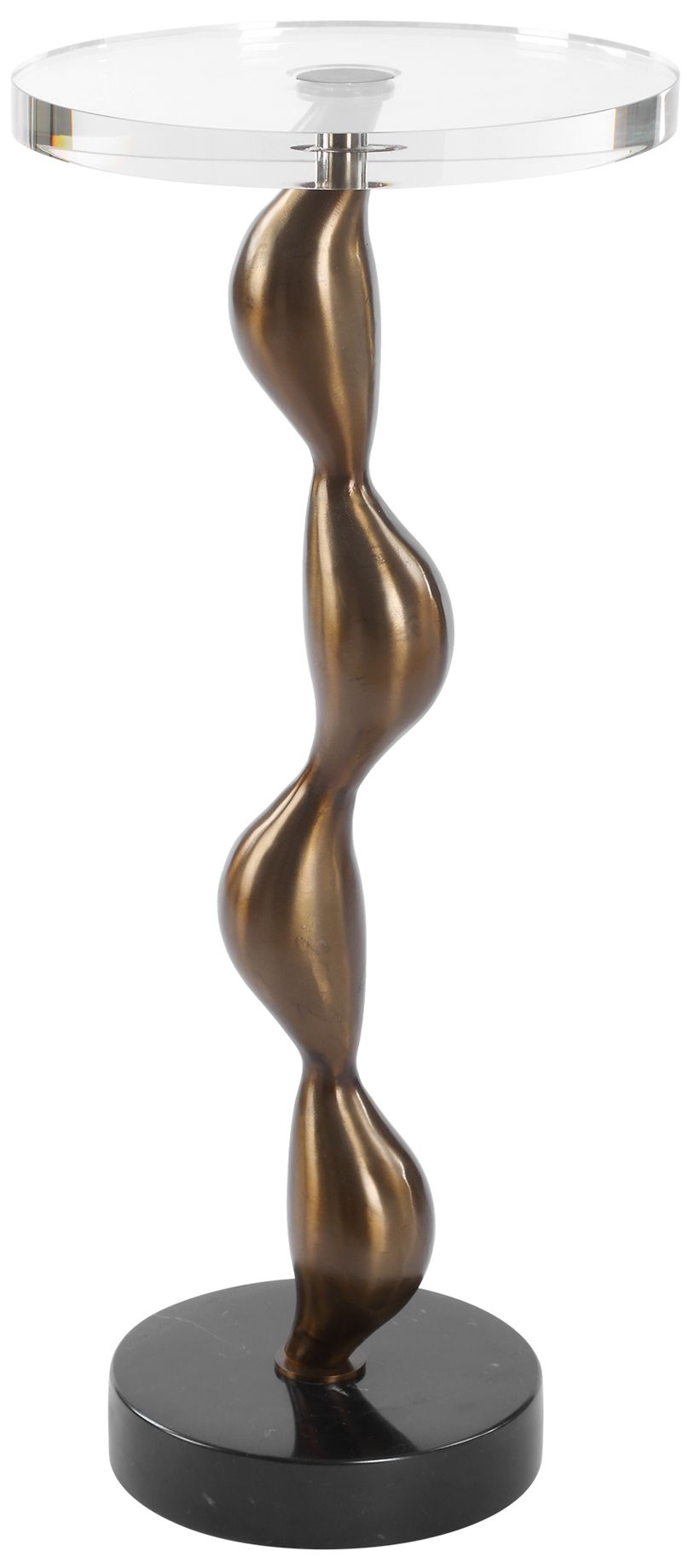 Image 4 Uttermost Remolino 22 1/4" High Cast Iron Drink Table more views